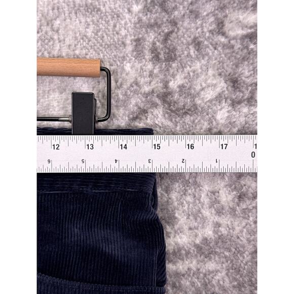 Babaton Pants 4 Womens Aritzia Joey High Rise Blue Corduroy Flare Boot - Picture 3 of 7